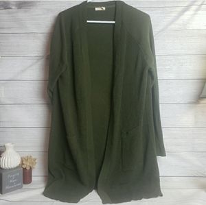 Harper Heritage Open Front Knit Tunic Style Sweater Women's‎ Size Lg